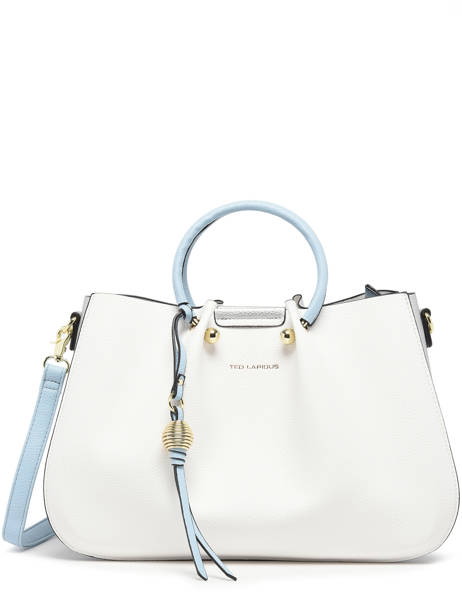 Shopping Bag Gretel Ted lapidus White gretel TLAU8924 other view 1