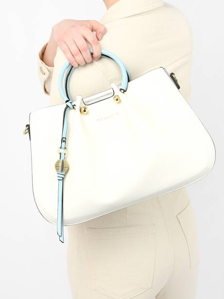 Shopping Bag Gretel Ted lapidus White gretel TLAU8924 other view 2