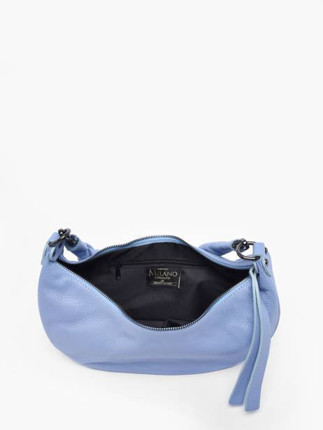 Shoulder Bag Caviar Leather Milano Blue caviar CA22118 other view 3