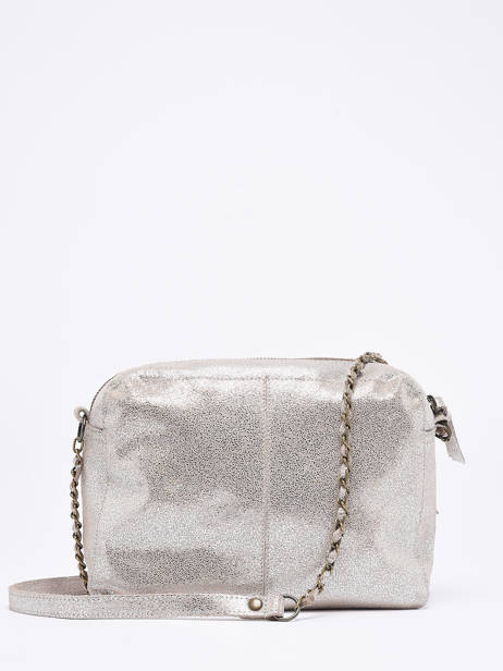 Shoulder Bag Naina Leather Pieces Silver naina 17087872 other view 4