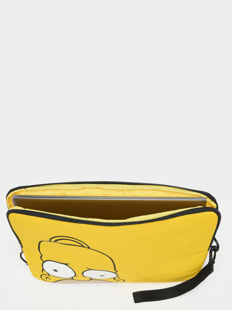 Housse Ordinateur Eastpak Jaune simpsons K424SIM vue secondaire 1