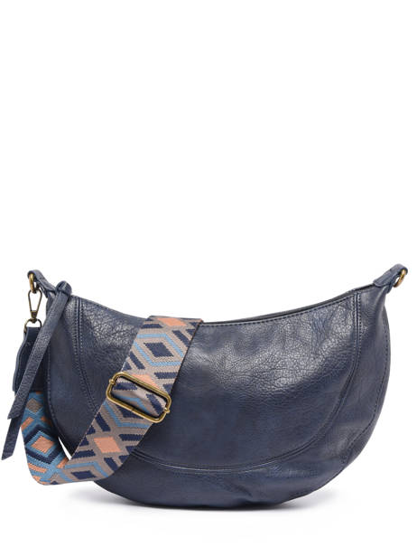 Shoulder Bag Sangle Mandoline Blue sangle MD041