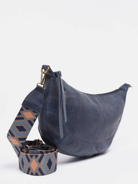 Shoulder Bag Sangle Mandoline Blue sangle MD041 other view 2