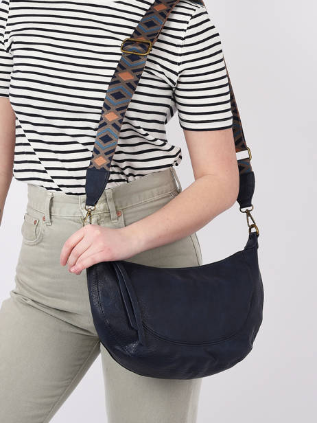 Shoulder Bag Sangle Mandoline Blue sangle MD041 other view 1