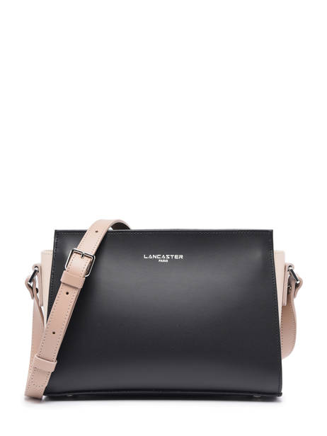 Sac Bandoulière Smooth Cuir Lancaster Noir smooth 437-02