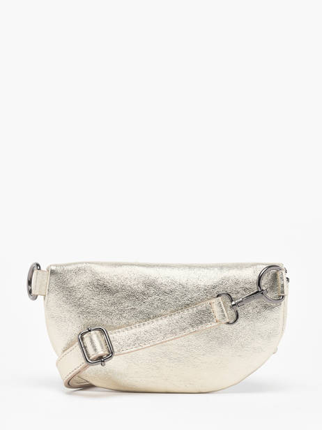 Leather Nine Belt Bag Milano Silver nine NI19091N other view 4