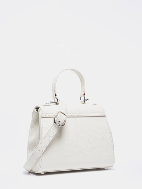 Sac Bandoulière Mini Duras Cuir Nathan baume Blanc ines 4 vue secondaire 4