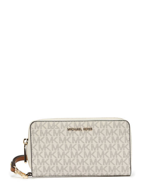 Wallet Michael kors Beige jet set F1GJ6E2B