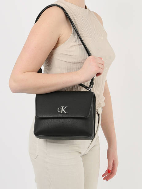 Crossbody Bag Minimal Mono Calvin klein jeans Black minimal mono K610684 other view 1