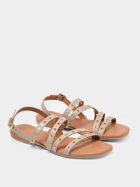Sandals Canne Pieces Beige women 17136402 other view 2