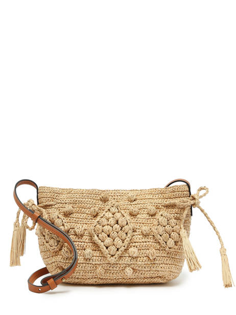 Raffia Mini 24h Crossbody Bag Gerard darel Beige raphia E454