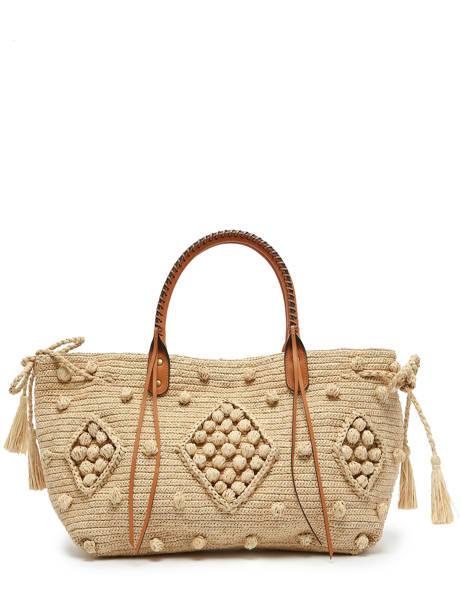 Sac Porté épaule Raphia Gerard darel Beige raphia E454