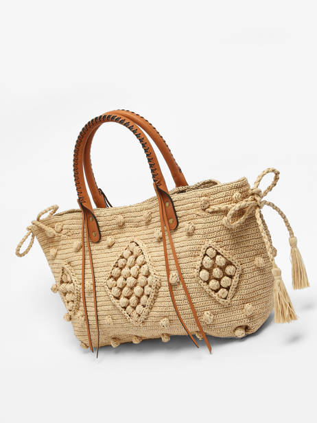 Sac Porté épaule Raphia Gerard darel Beige raphia E454 vue secondaire 2