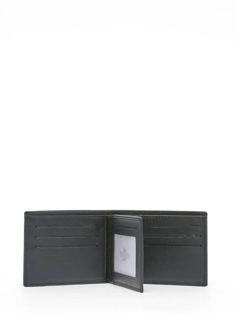 Wallet Leather Yves renard Blue foulonne 2375 other view 1