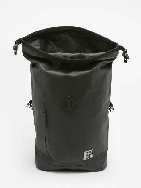 Sac à Dos 1 Compartiment Herschel Noir weather resistant 11194 vue secondaire 2