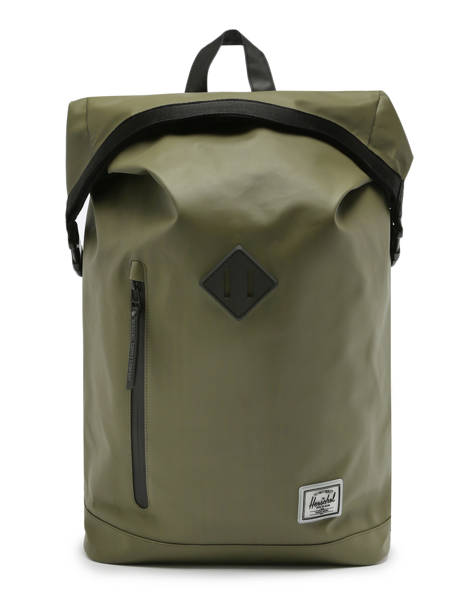 1 Compartment Backpack Herschel Green weather resistant 11194
