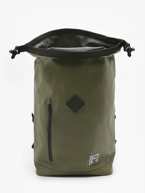 1 Compartment Backpack Herschel Green weather resistant 11194 other view 2