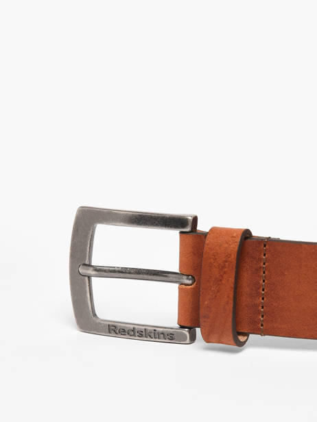 Ceinture Redskins Marron belt NACHOS vue secondaire 2