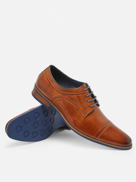 Chaussures De Ville Magen En Cuir Kdopa Marron men MAGEN vue secondaire 1