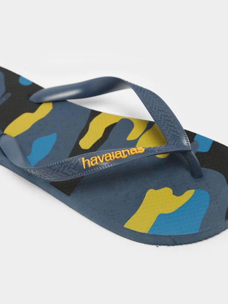 Flip Flops Top Camu Havaianas Blue men 4141398H other view 1