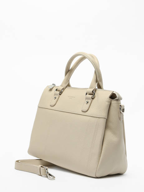 Satchel Confort Leather Hexagona Beige confort 469844 other view 2