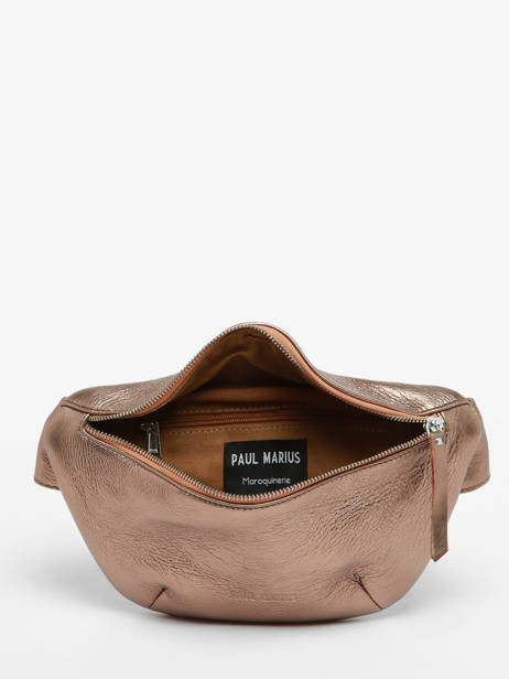 Sac Banane Labanane Cuir Paul marius Rose vintage BANANE vue secondaire 2