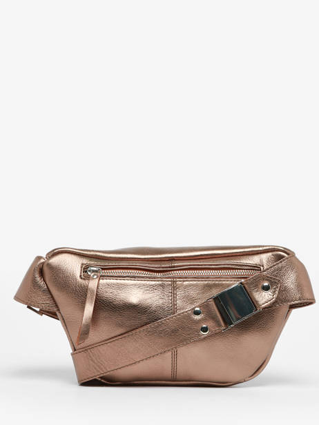 Sac Banane Labanane Cuir Paul marius Rose vintage BANANE vue secondaire 3