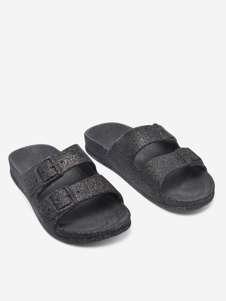 Flip Flops Transoco Cacatoes Black women TRANCOSO other view 2