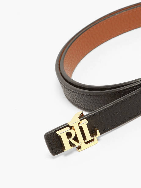 Belt Lauren ralph lauren Black elmswood 12912038 other view 2