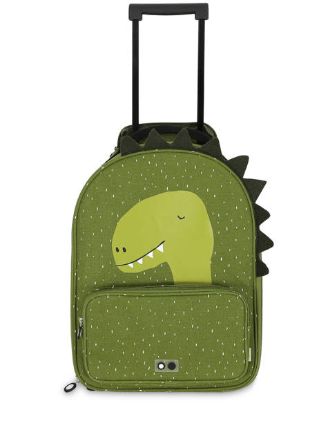 Kids Luggage Trixie Green animals 87