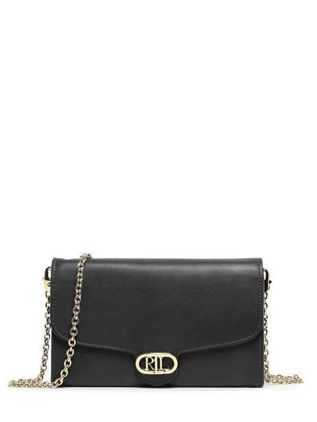 Sac Bandoulière Adair Cuir Lauren ralph lauren Noir adair 31902100