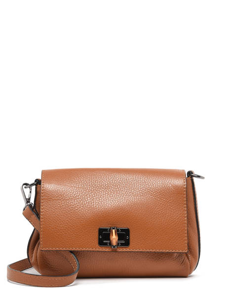 Cross Body Tas Caviar Leather Milano Brown caviar CA22113