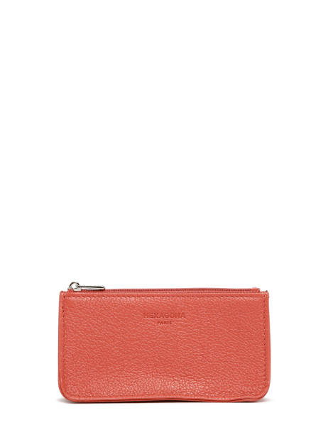 Porte-clefs Cuir Hexagona Orange confort 461039