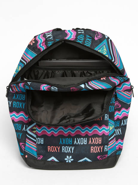 Sac à Dos 3 Compartiments Roxy Multicolore back to school RJBP4665 vue secondaire 2