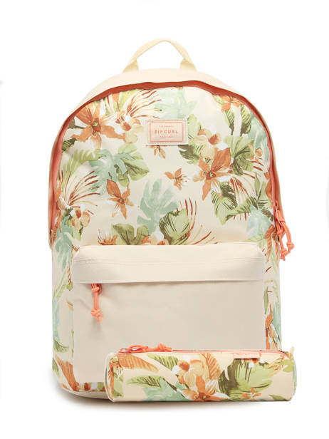Sac Ã  Dos 1 Compartiment Rip curl Beige sunset waves SU01WWBA