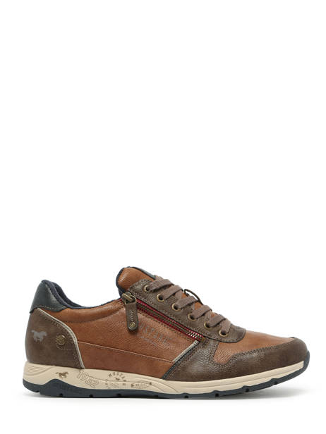 Sneakers Mustang Brown men 4106306