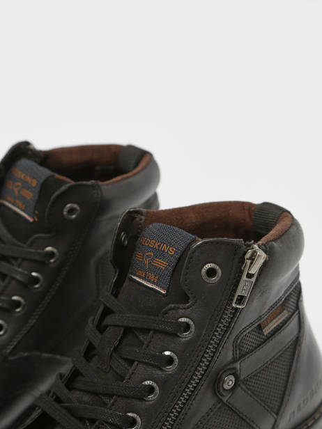 Boots Eternel In Leather Redskins Black men ETERNEL other view 3