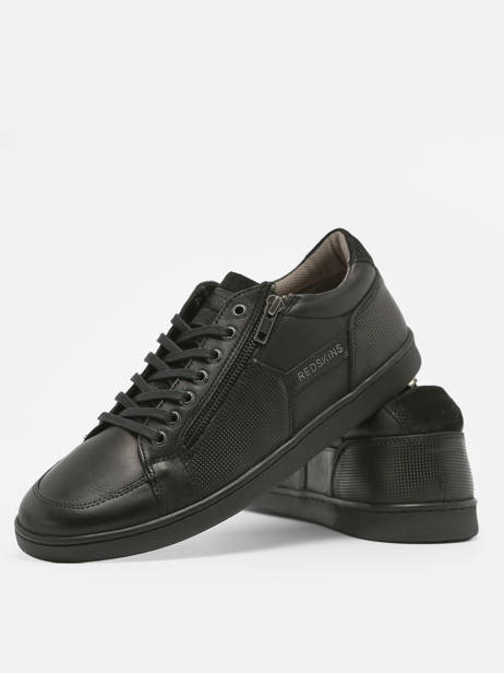 Sneakers Distrait In Leather Redskins Black men DISTRAIT other view 1