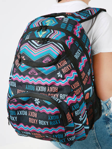 Sac à Dos 2 Compartiments Roxy Multicolore back to school RJBP4662 vue secondaire 1