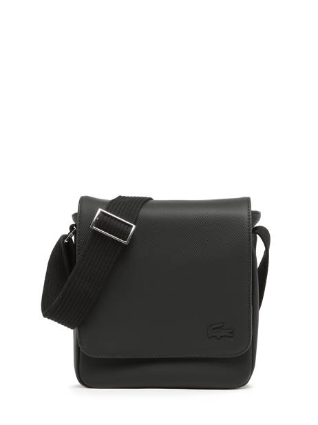 Sac Bandoulière Lacoste Noir men's classic NH4423HC