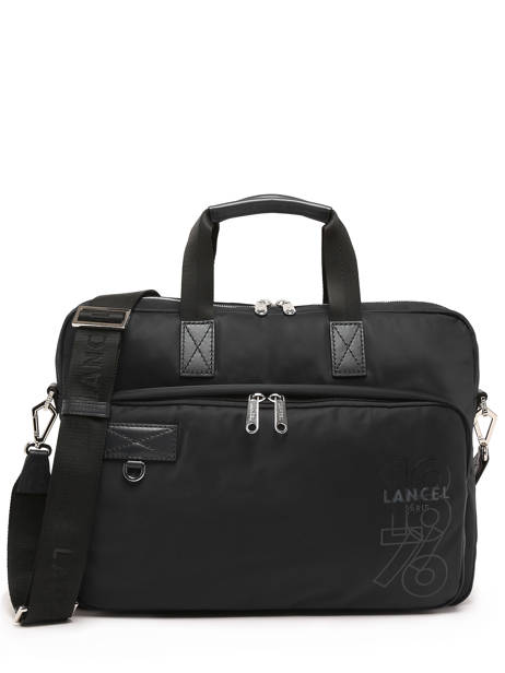 Slim Leo Briefcae Lancel Black leo A12681