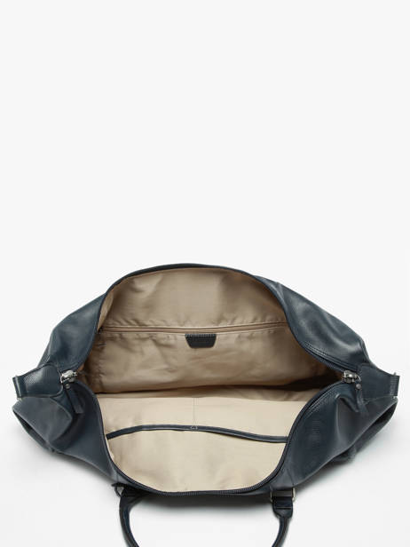Sac De Voyage Cabine Flandres Cuir Etrier Bleu flandres EFLA9910 vue secondaire 4