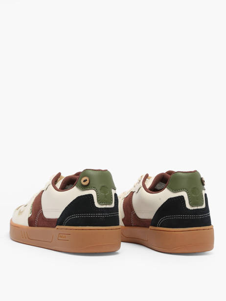 Ceiba Sneakers In Leather Faguo Beige men 23CG3206 other view 2