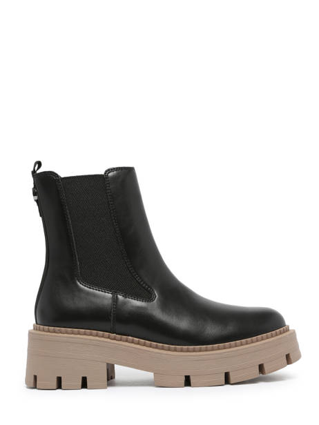 Chelsea Boots In Leather Tamaris Black women 41