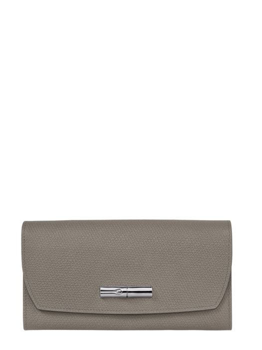 Longchamp Roseau Wallet Gray